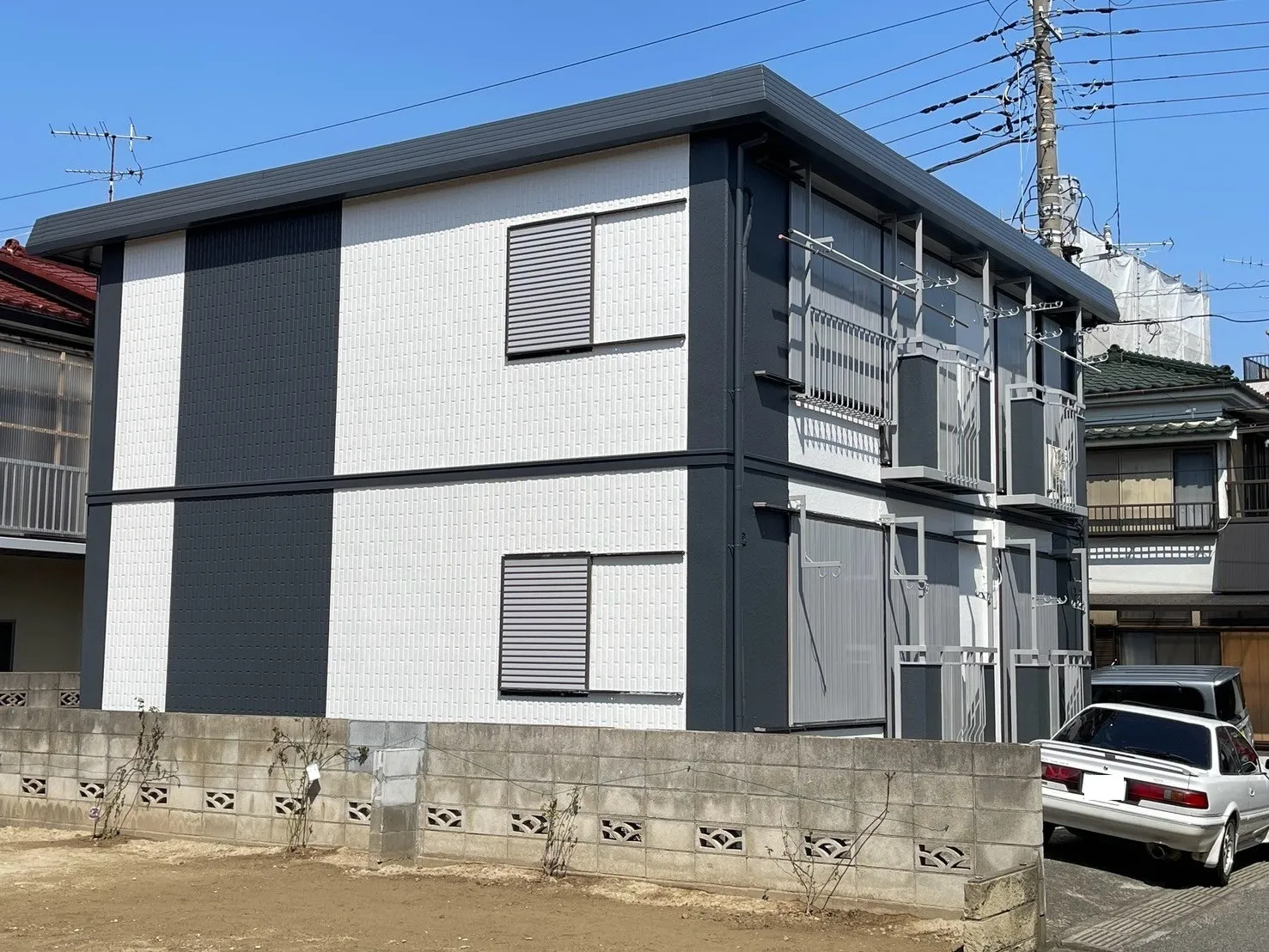 千葉県八千代市 賃貸物件 屋根外壁塗装改修工事